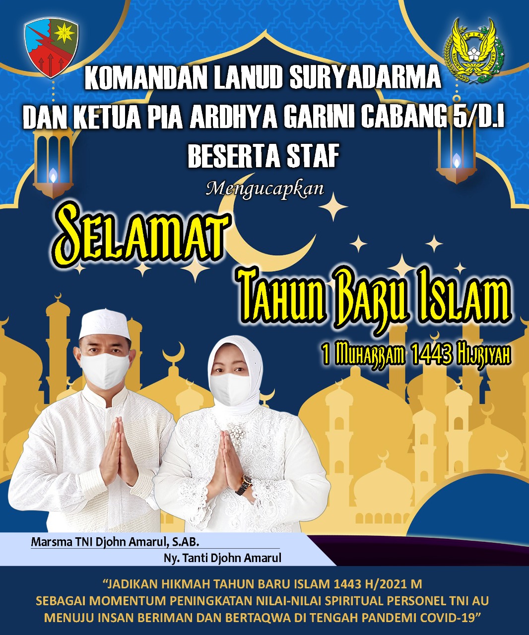 Selamat Memperingati Tahun Baru Islam 1 Muharram 1443 H