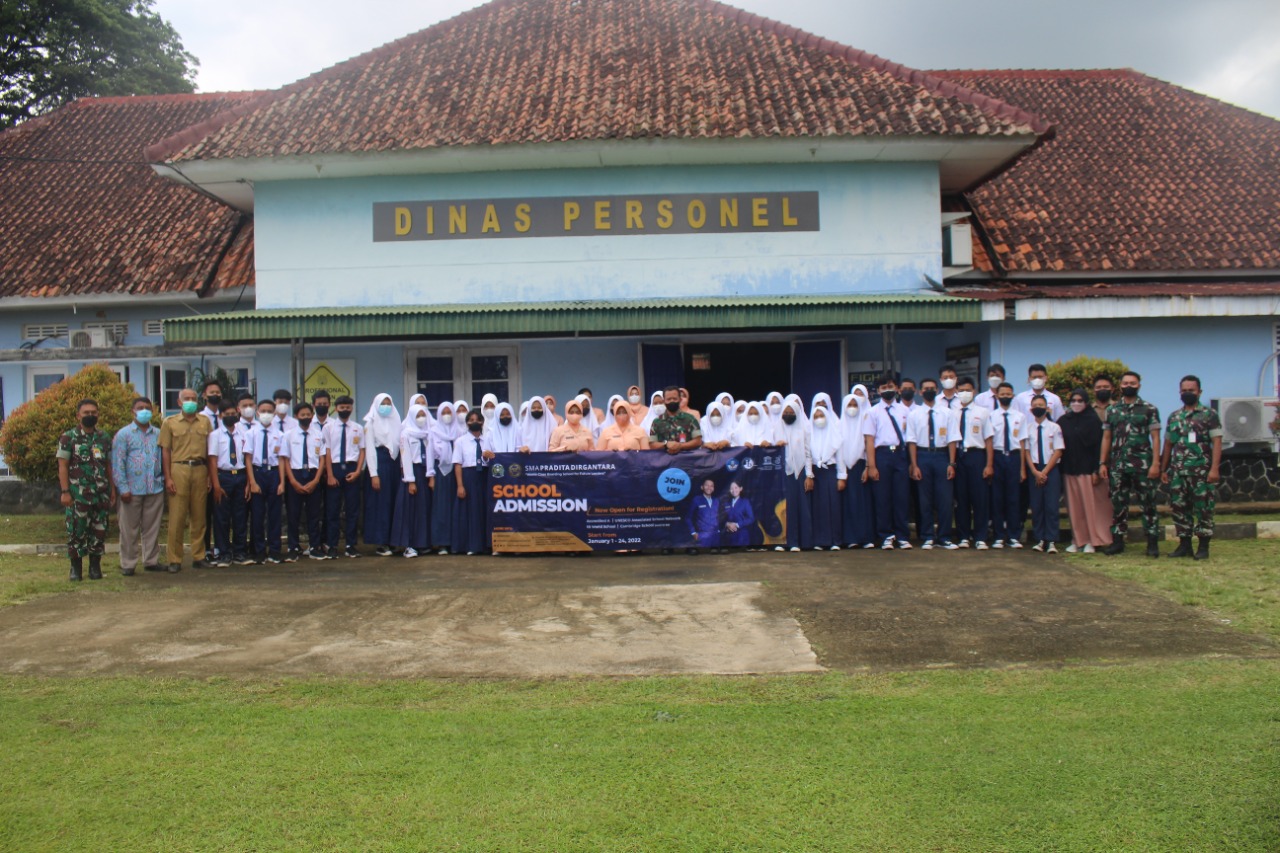 Lanud Suryadarma Sosialisasikan PPDB SMA Pradita Dirgantara Ke SMP Yang Berada Di Kalijati