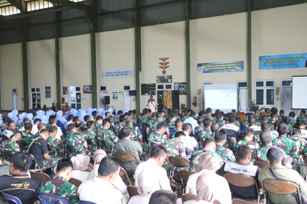 Sadar Hukum, Lanud Suryadarma Adakan Ceramah Hukum Perkawinan