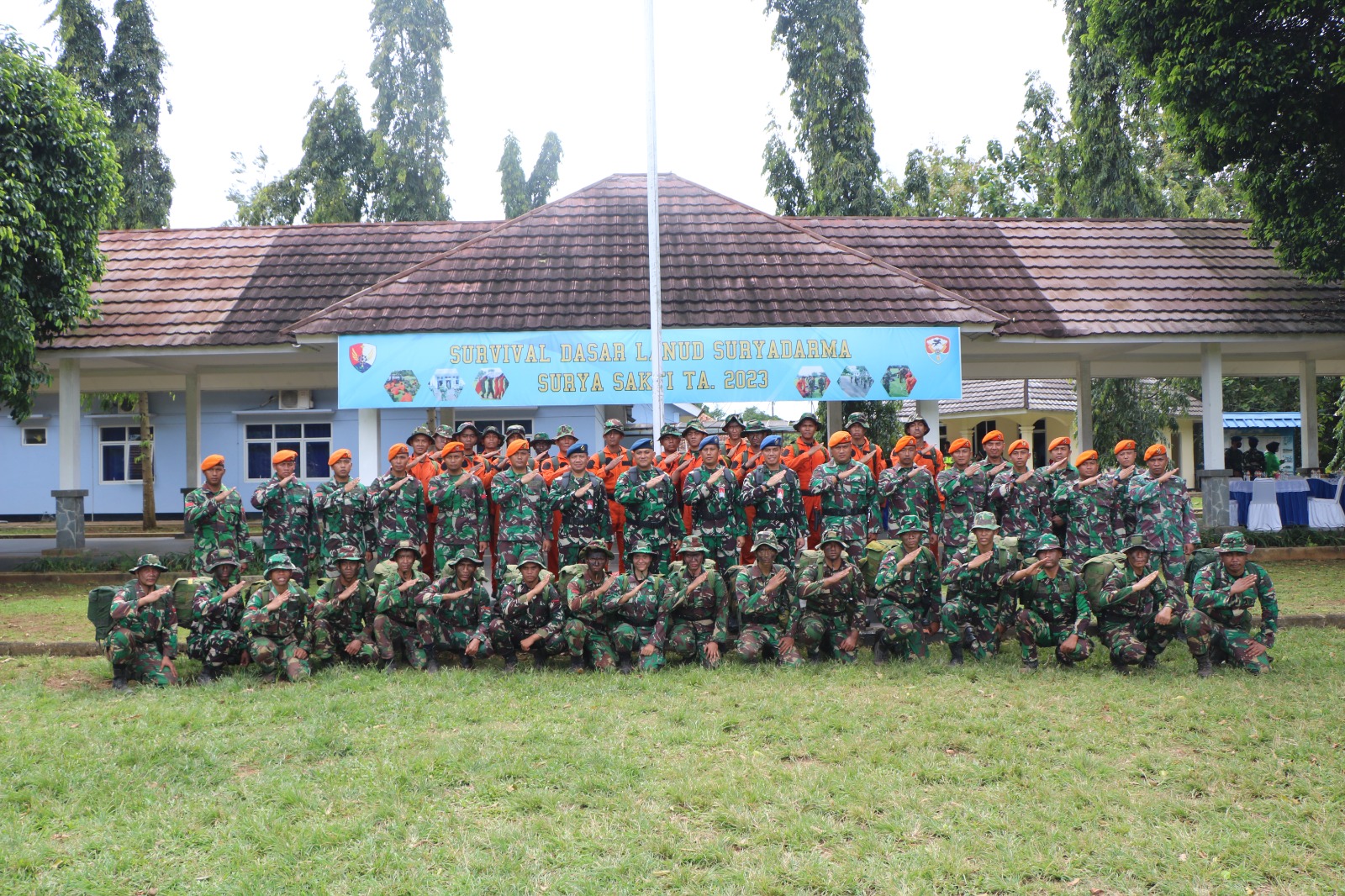 Danlanud SuryadarmaTutup Latihan Surya Sakti 2023