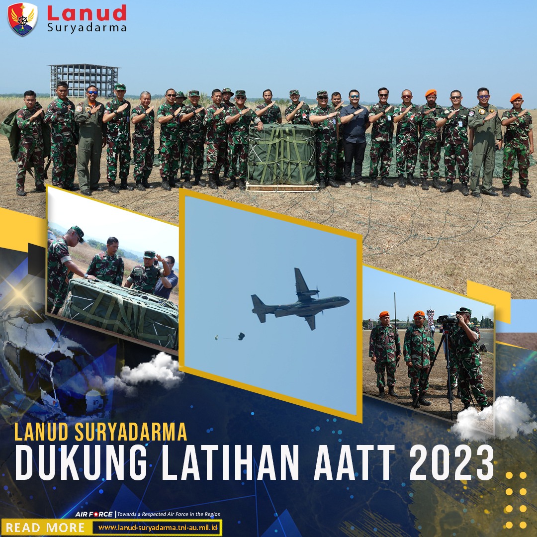 Lanud Suryadarma Dukung Latihan AATT - Lanud Suryadarma